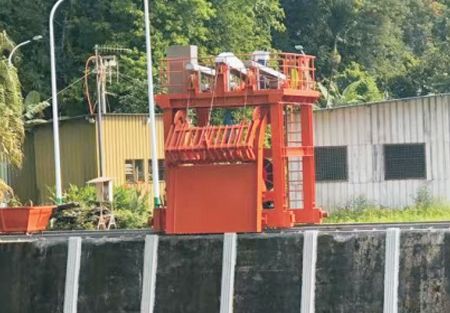 Gd Type Floor Rail Trash Cleaning Machine